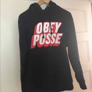 Men’s Obey Hoodie.